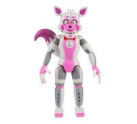 Five Nights at Freddy’s Figurine articulée de 12.5 cm de Funtime Foxy | avec fonction Jumpscare et yeux phosphorescents