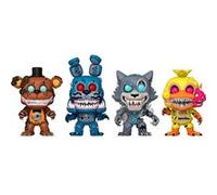 Funko Figurine Pop Five Nights At Freddys Twisted Ones – Pack 4 vinyle 9 cm Exclusive Multicolore