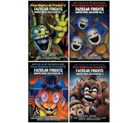 Five Nights At Freddy's Fazbear Frights Graphic Novels 1-4 Books Collection Set By Scott Cawthon