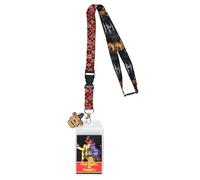 Five Nights at Freddy's Lanyard FNAF Cordon réversible pour carte d'identité Freddy Fazbear 3,8 cm Breloque en caoutchouc