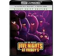 Five Nights At Freddy's (Night Shift Edition) Blu-ray 4K Ultra HD https://www.fnac.com/a19161046/Five-Nights-At-Freddy-s-Night-Shift-Edition-Blu-ray-4K-Ultra-HD-Josh-Hutcherson-Blu-ray-4K?oref=6d7985fb-48d5-fc53-b276-97ff565175e8