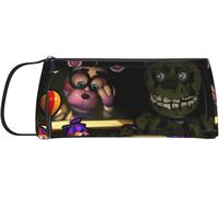 Five Nights At Freddy's Trousse À Crayons Pour Adolescent, Grande Capacité, Durable Avec Fermeture Éclair, Support De Papeterie Pour Étudiants, École Et Bureau