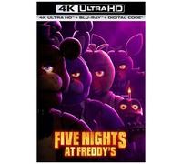 Five Nights At Freddy's [Ultra Hd] With Blu-Ray, 4k Mastering, Ac-3/Dolby Digital, Digital Copy, Subtitled
