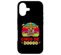 Five of Dogs Hilarant Bloodhound Dog pour Five of May Coque pour iPhone 17