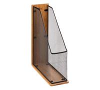 Five - Organiseur de Bureau Range-revues en métal et Bambou modèle Havi