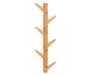 Five - Patère 6 tiges en Bambou Double Sens Horizontal ou Vertical 78 cm