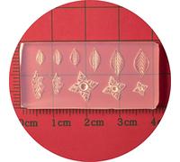 Five Petal Flower Nail Art Moule Silicone Moule De Sculpture En Silicone