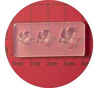 Five Petal Flower Nail Art Moule Silicone Moule De Sculpture En Silicone