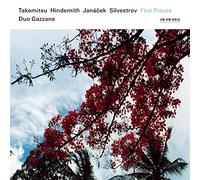 Duo Gazzana – Five Pieces (Takemitsu/Hindemith/Jana Ek/Silvestrov) – CD – Verve Spa