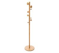 FIVE - Porte-Manteaux en Bambou 8 patères H 175 cm