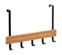 - Porte-Serviettes en Bambou "Natureo" 40cm Noir