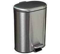 Five - Poubelle de Salle de Bain 6 litres en INOX Ouverture à pédale