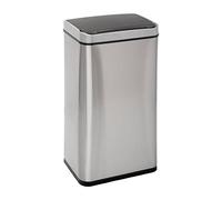 Five - Poubelle en INOX 40 litres Sensor Ouverture et Fermeture Automatique