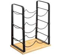 Five - Range Bouteilles en Bambou et Métal H 38 cm