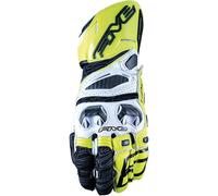 Five RFX Race, gants XXL Blanc/Jaune Néon/Noir/Rouge Blanc/Jaune Néon/Noir/Rouge