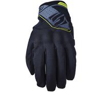 Five RS WP, gants imperméables L Noir/Jaune Noir/Jaune