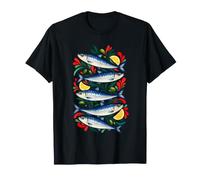 Five Sardines with Olives and Lemon T-Shirt
