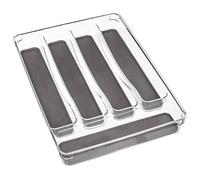 - Range-Couverts "5 Cases" 32cm Gris