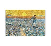 Five-Seller Le Semeur De Van Gogh Reproduction De Beaux-Arts De Toile Imprimée sur du Mur De Toile Art Giclée pour Les Décorations pour La Maison (40_x_60_cm)