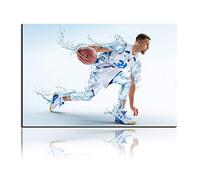 Five-Seller Stephen Curry Élément Eau Effets Spéciaux Toile Peinture À l'huile Mur Art Grand Illustration Imprimer pour Décoration De La Maison (40_x_60_cm)