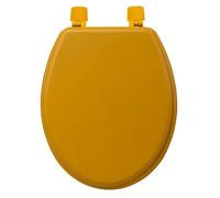 FIVE Simply Smart - Abattant WC Bois "Luxe" 43cm Jaune