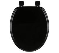 FIVE Simply Smart - Abattant WC en Bois "Bathroom" 45cm Noir