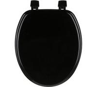 Paris Prix Abattant WC en bois Bathroom 45 cm Noir G