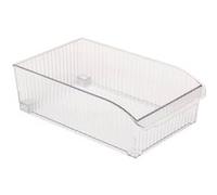 FIVE Simply Smart - Bac de Rangement Frigo à Roulettes "Streaks" 20x31cm Transparent Transparent