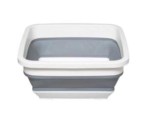 Five Simply Smart - Bassine Carrée Rétractable 8L Blanc & Gris