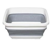 FIVE Simply Smart - Bassine Carrée "Rétractable" 8L Blanc & Gris G