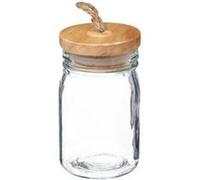 FIVE Simply Smart - Bocal en Verre & Bois Zula 210 ml Transparent G