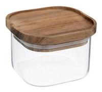 FIVE Simply Smart - Bocal en Verre Hermet 0,4L Transparent & Marron Transparent G