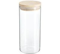 5five - bocal verre couvercle bois hermet 1.3l