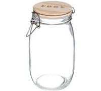 FIVE Simply Smart – Bocal en verre 'Wording' 1,5 L Transparent G
