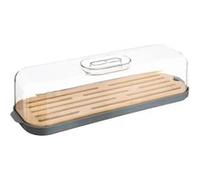 FIVE Simply Smart - Boîte à Baguette "Fresheat" 39cm Gris & Transparent Gris G