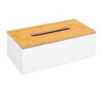 5five Boîte à mouchoirs déco «Modern» 25 cm Blanc