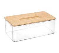 FIVE Simply Smart - Boîte à Mouchoirs Déco "Selena" 25cm Transparent Transparent G