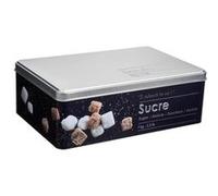 Boîte à sucre en morceaux noire