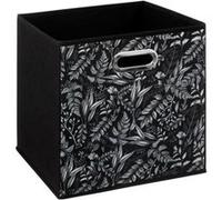 FIVE Simply Smart - Boîte de Rangement "Botanical" 31x31cm Noir G