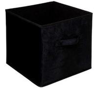 FIVE Simply Smart - Boîte de Rangement Carrée Velours Mix N Modul 31x31cm Noir Noir G