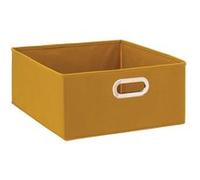 Five Simply Smart - Boîte de rangement en tissu MIX 'N MODUL - L.31 x l.31 x H.15 cm - Moutarde - MIX 'N MODUL G