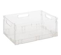 Boîte de Rangement Pliable "Fold'n" 22L Transparent