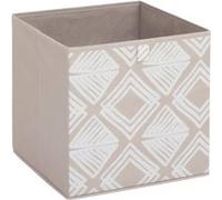FIVE Simply Smart - Boîte de Rangement Réversible "Bohema" 31x31cm Beige Beige