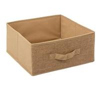 FIVE Simply Smart - Boîte de Rangement "Toile de Jute" 31x31cm Beige Lin Beige G