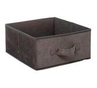 FIVE Simply Smart - Boîte de Rangement Velours "Mix N Modul" 31x31cm Gris Foncé Gris G