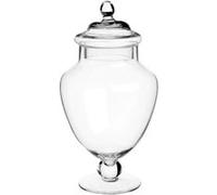 FIVE Simply Smart - Bonbonnière sur Pied en Verre Elma 30cm Transparent Transparent G