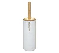 FIVE Simply Smart - Brosse WC en Bambou "Léa" 38cm Blanc