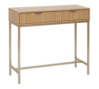 Five Simply Smart - Console 2 tiroirs en bois TASSO - Marron