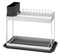 FIVE Simply Smart - Égouttoir à Vaisselle "2 Niveaux" 42cm Gris G