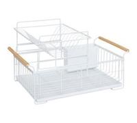 FIVE Simply Smart - Égouttoir à Vaisselle 2 Niveaux "Naturéo" 48cm Blanc G